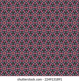 Diseño de fondo de fondo de fondo de la textura de arte geométrico sin inconvenientes