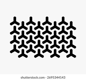 seamless geometric backdound. abstract fabric background
