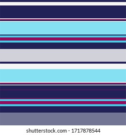 Seamless geometric background. Abstract colorful horizontal striped pattern.  Vector for print textile, wrapping, wallpaper