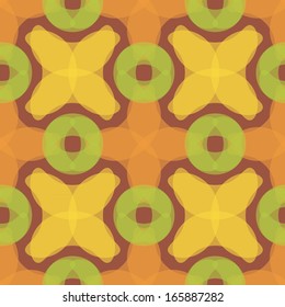 seamless geometric background with abstract shapes