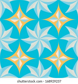 seamless geometric background with abstract shapes