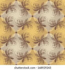 seamless geometric background with abstract shapes
