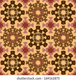 seamless geometric background with abstract shapes