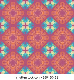 seamless geometric background with abstract shapes