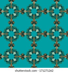 seamless geometric background with abstract shapes