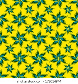 seamless geometric background with abstract shapes