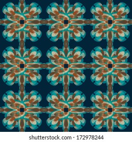seamless geometric background with abstract shapes