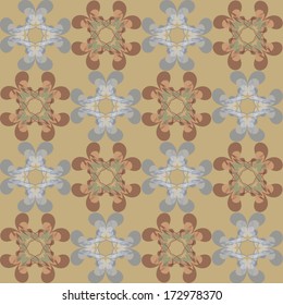 seamless geometric background with abstract shapes