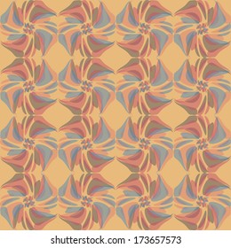 seamless geometric background with abstract shapes 