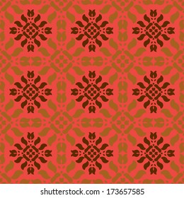 seamless geometric background with abstract shapes 