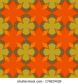 seamless geometric background with abstract shapes 