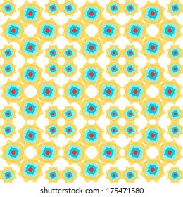 seamless geometric background with abstract shapes 