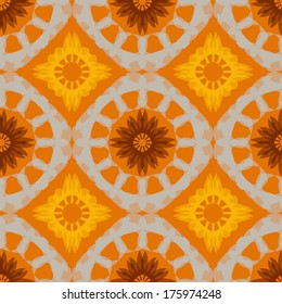 seamless geometric background with abstract shapes 