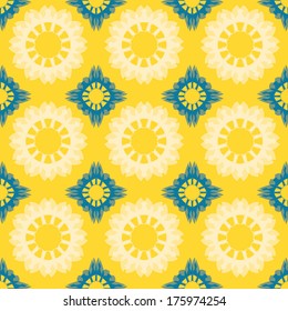 seamless geometric background with abstract shapes 