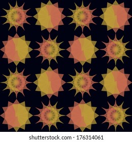 seamless geometric background with abstract shapes 