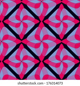 seamless geometric background with abstract shapes 