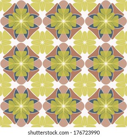 seamless geometric background with abstract shapes 