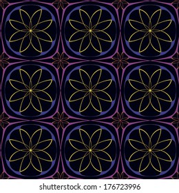 seamless geometric background with abstract shapes 