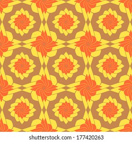 seamless geometric background with abstract shapes 