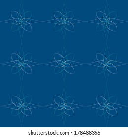 seamless geometric background with abstract shapes 