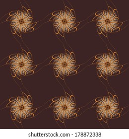 seamless geometric background with abstract shapes 