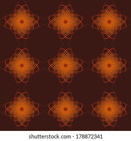 seamless geometric background with abstract shapes 