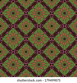 seamless geometric background with abstract shapes 