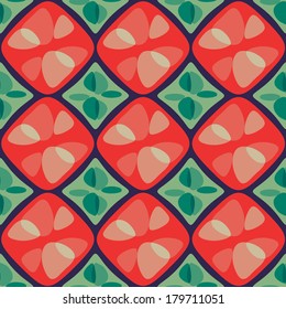 seamless geometric background with abstract shapes 