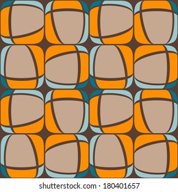 seamless geometric background with abstract shapes