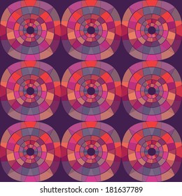 seamless geometric background with abstract shapes 