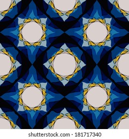 seamless geometric background with abstract shapes 