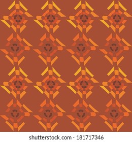 seamless geometric background with abstract shapes 