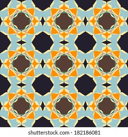 seamless geometric background with abstract shapes 