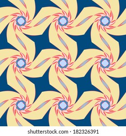 seamless geometric background with abstract shapes 