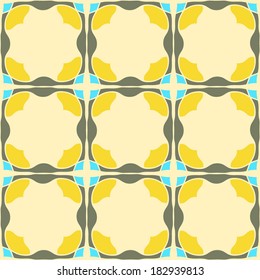 seamless geometric background with abstract shapes 
