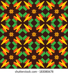 seamless geometric background with abstract shapes 