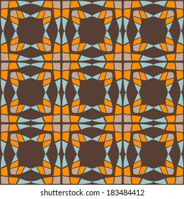 seamless geometric background with abstract shapes 