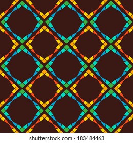 seamless geometric background with abstract shapes 