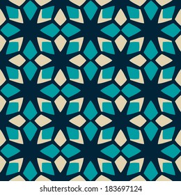 seamless geometric background with abstract shapes 
