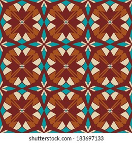 seamless geometric background with abstract shapes 