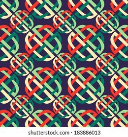 seamless geometric background with abstract shapes 