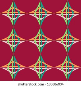 seamless geometric background with abstract shapes 