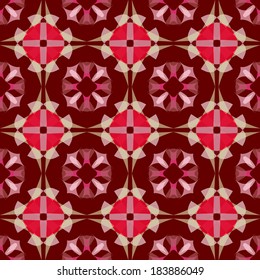 seamless geometric background with abstract shapes 