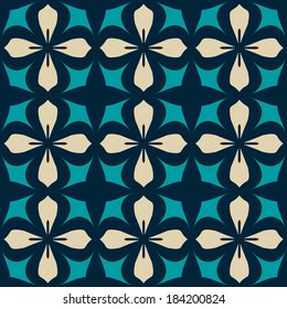 seamless geometric background with abstract shapes 