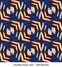 seamless geometric background with abstract shapes 