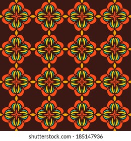 seamless geometric background with abstract shapes 