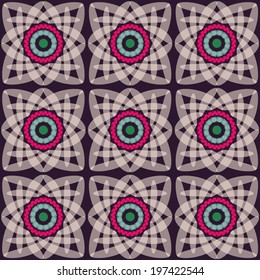 seamless geometric background with abstract shapes 