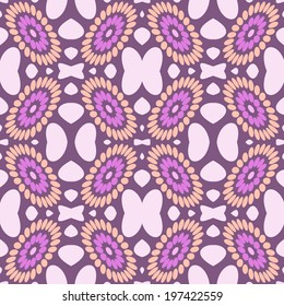 seamless geometric background with abstract shapes 