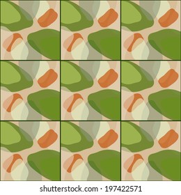 seamless geometric background with abstract shapes 