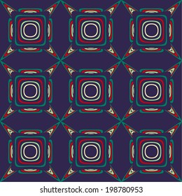 seamless geometric background with abstract shapes 